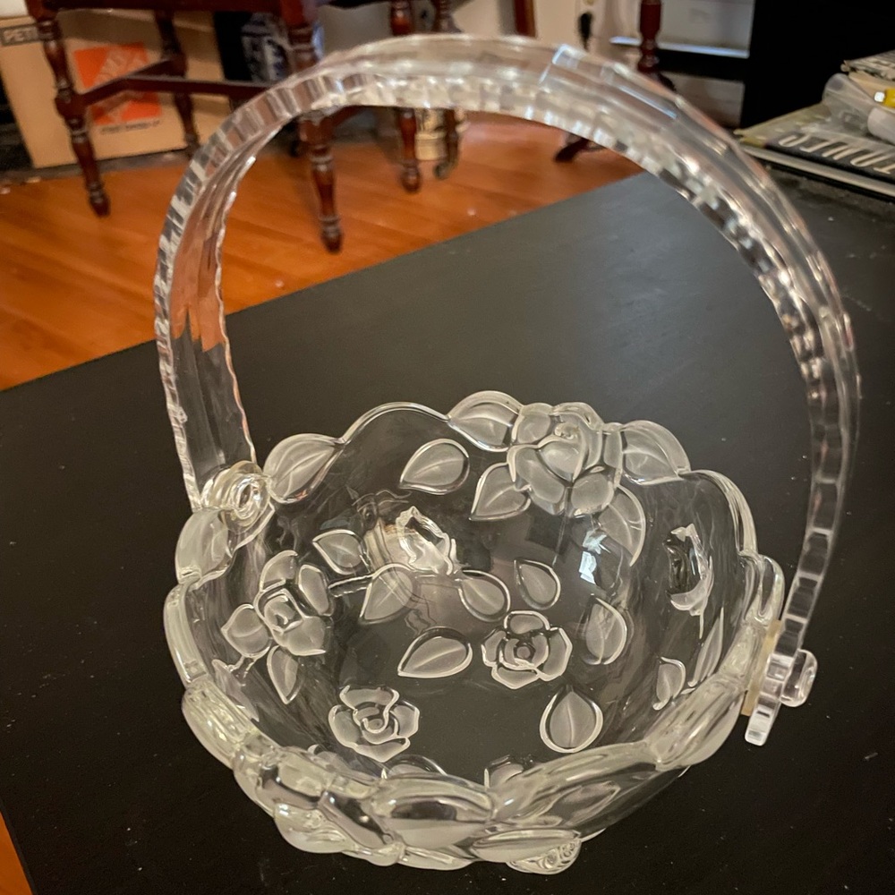 Beautiful vintage Waltherglas Basket